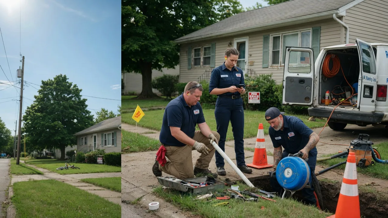 Sewer Line Repair in Newhall, WV near me
